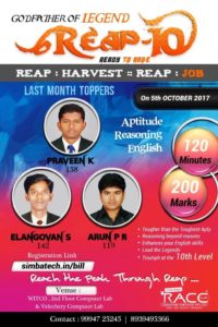 REAP POSTER RACE INSTITUTE