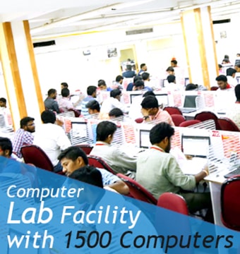 BEST BANK AND SSC EXAM COACHING INSTITUTE - COMPUTER LAB WITH 1800 COMPUTERS IN ALL BRANCHES
