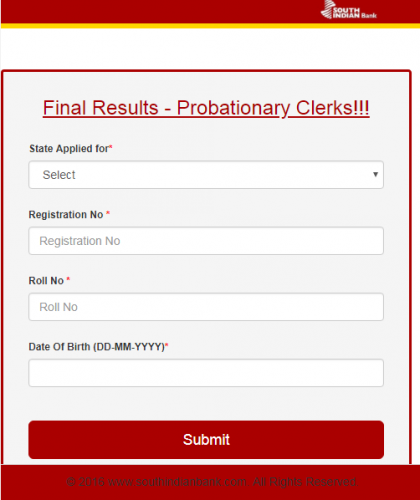 sib probationary clerk result 2018 sib probationary clerk result 2018