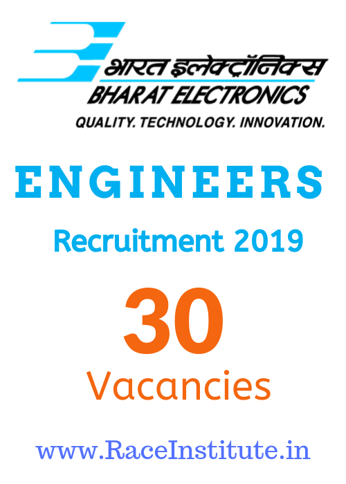 Bharat Electronics Limited Engineers Recruitment 2019 Bharat Electronics Limited Engineers Recruitment 2019